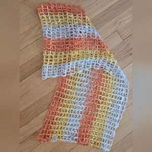 Colorful Material/ribboned Scarf